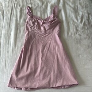 Light purple Amazon mini dress